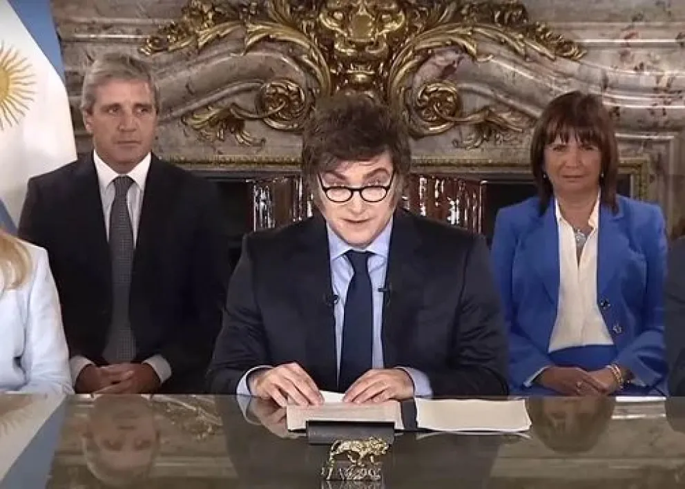 Javier Milei evaluó su primer año de gestión: "Esta es la transformación más ambiciosa de la historia"
