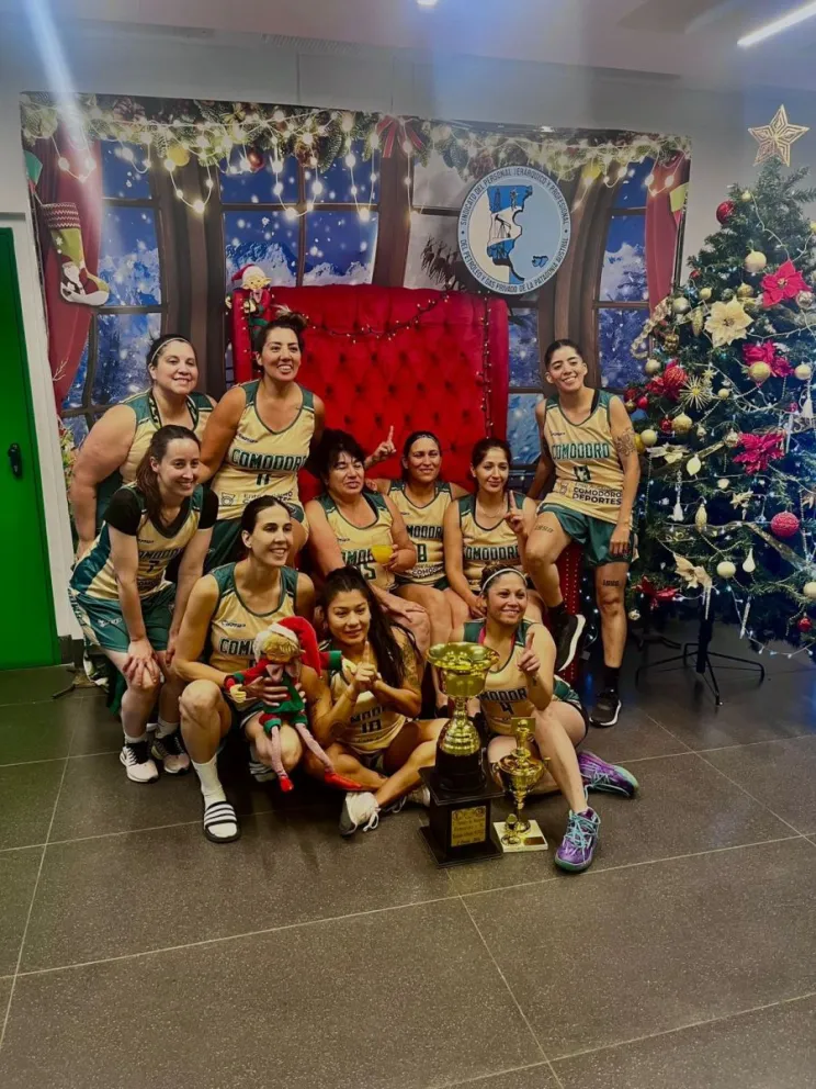  Comodoro +35 sigue sumando títulos en el basquet femenino