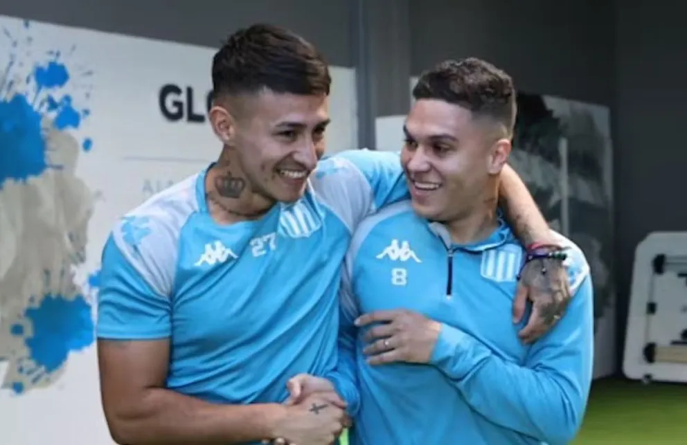 Con la presencia del colombiano Quintero, Racing volvió al trabajo