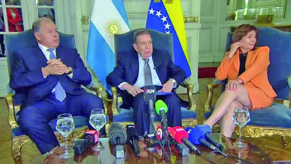 Después de reunirse con Milei, González Urrutia reclamó la "liberación inmediata" de Nahuel Gallo