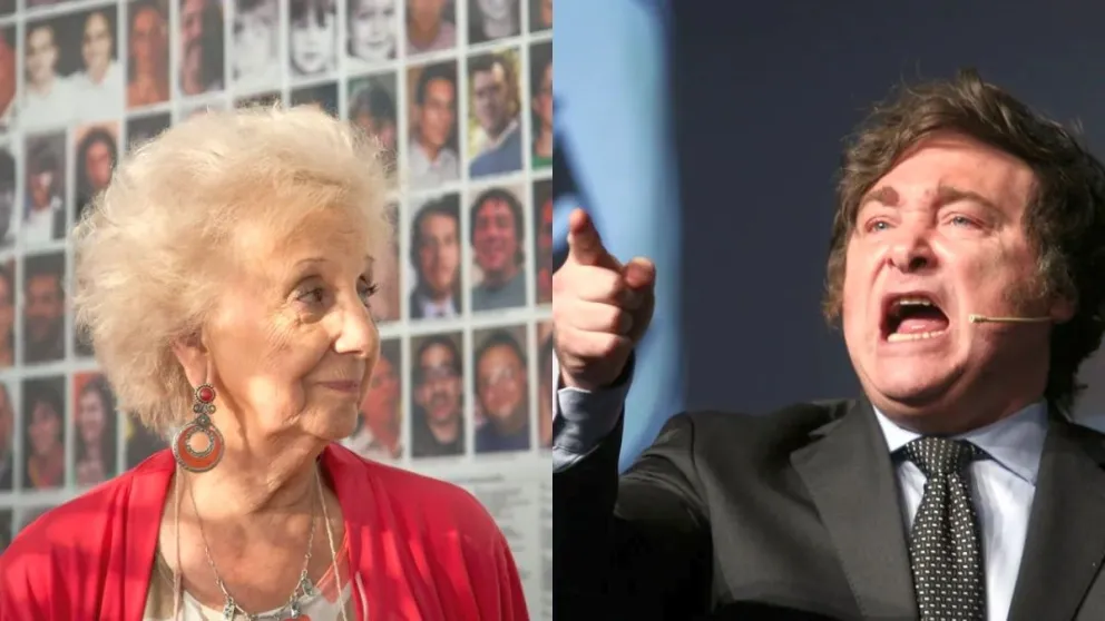 “Miente”: el gobierno de Javier Milei le respondió a Estela de Carlotto