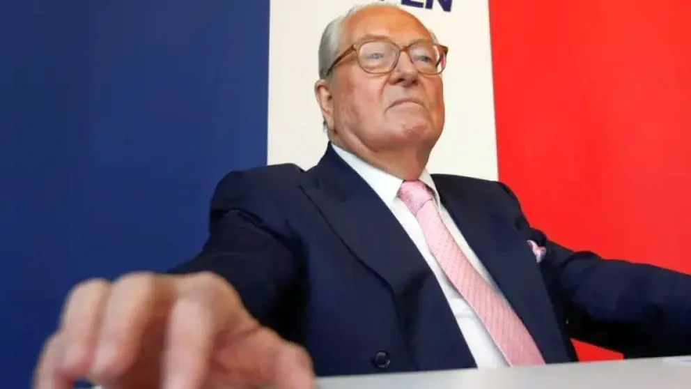 Murió el símbolo de la extrema derecha francesa Jean-Marie Le Pen a los 96 años