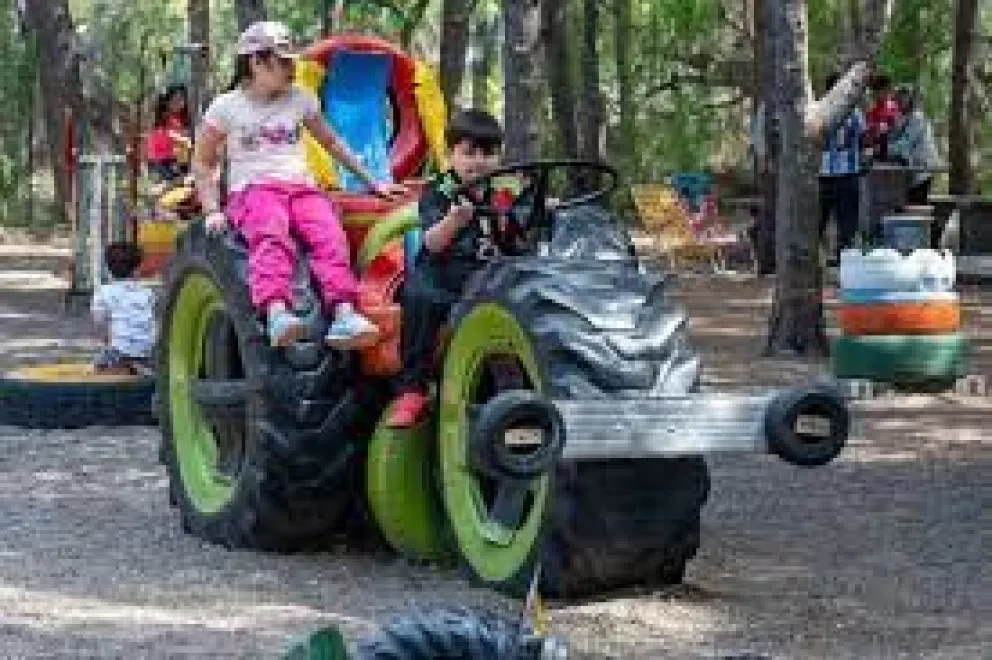Invitación abierta a disfrutar el Parque Municipal de Rawson