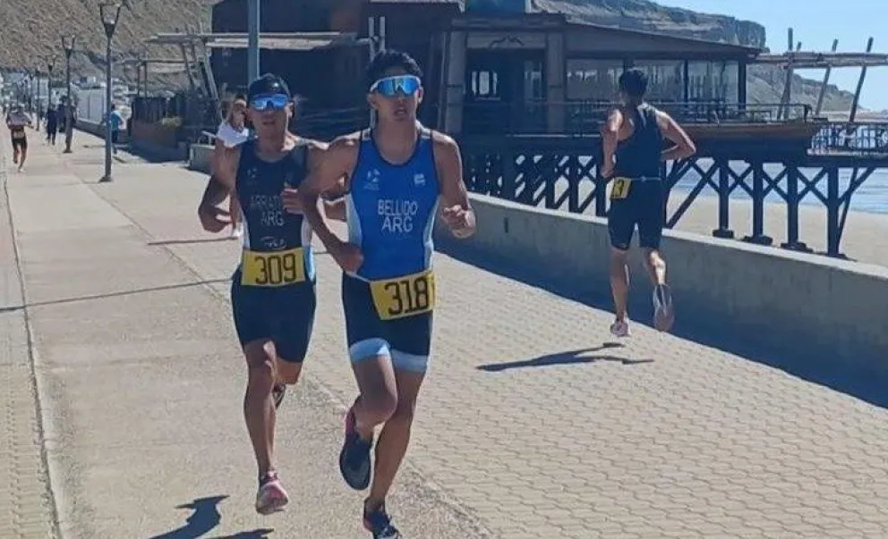 Mañana se corre el Triatlón Patagónico en Caleta Córdova