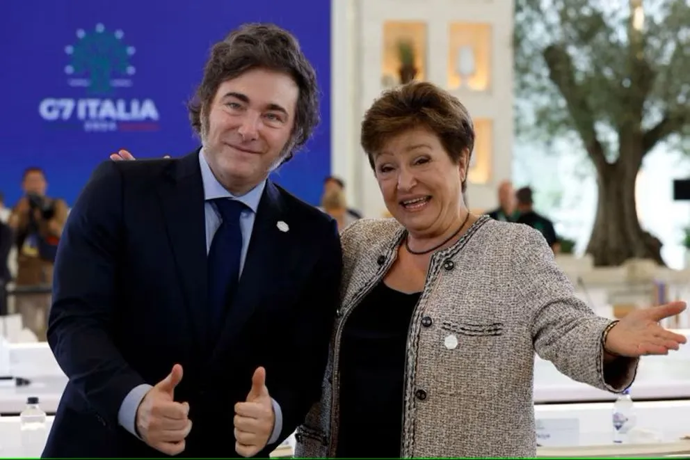 La titular del FMI elogia a Argentina como "uno de los casos más impresionantes de la historia reciente"