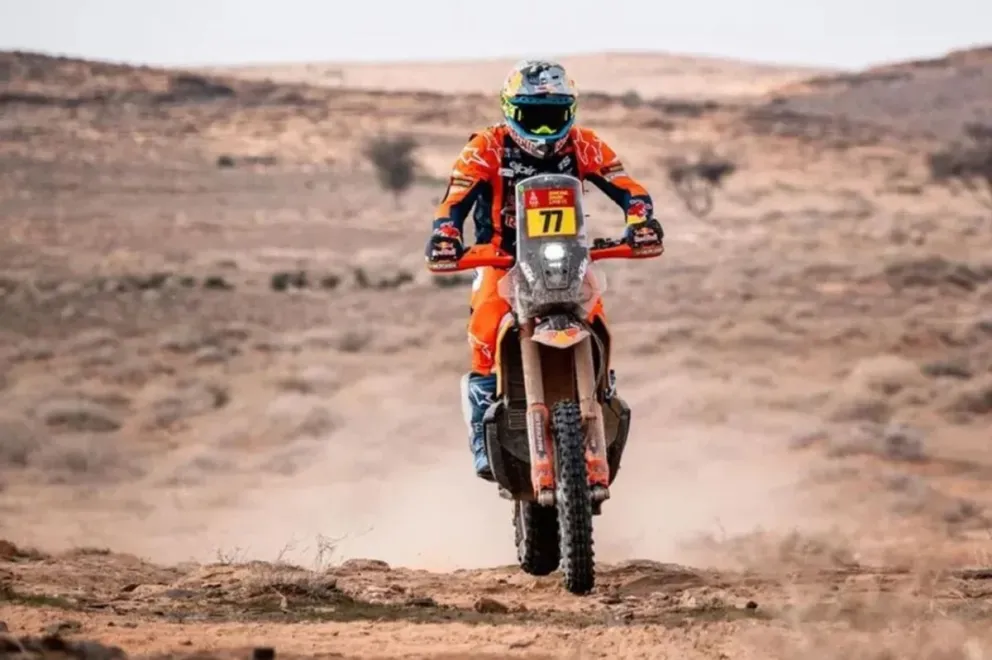 Luciano Benavides se impuso en la etapa 8 del Rally Dakar y sigue con opciones de ganar