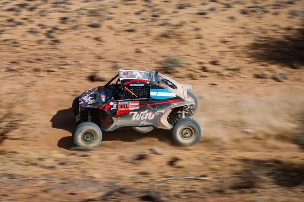 Nicolás Cavigliasso se mantiene como líder en la categoría Challenger del Rally Dakar