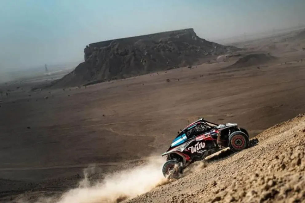 Nicolás Cavigliasso se acerca al título en la categoría Challenger del Rally Dakar