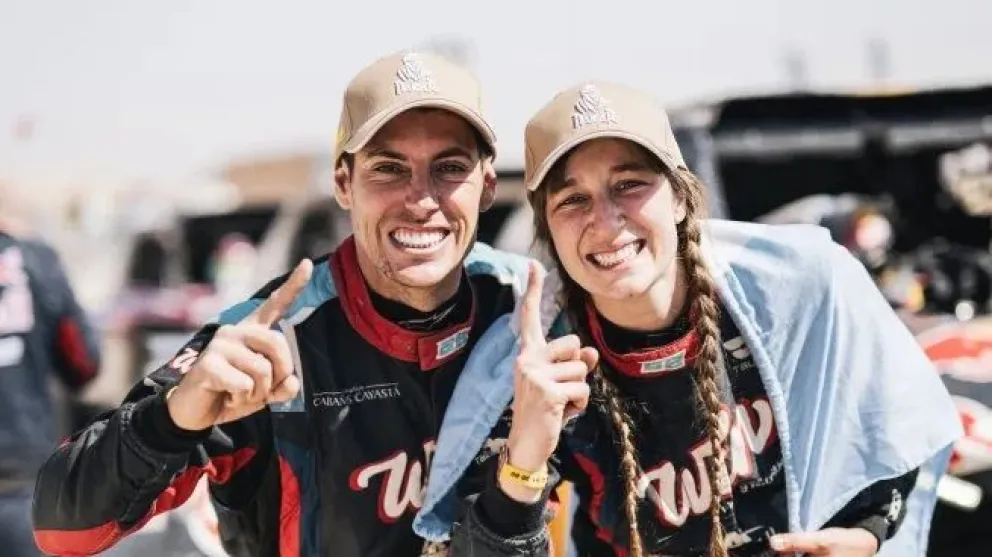 Rally Dakar: Nicolás Cavigliasso y Valentina Pertegarini campeones en la categoría Challenger