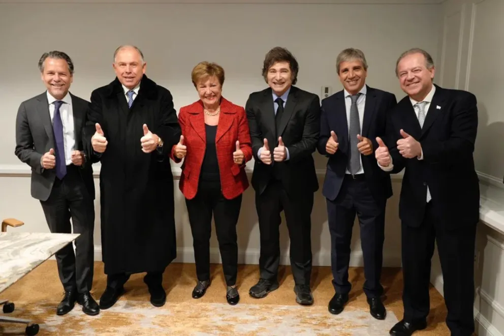 Georgieva dijo que la reunión con Milei fue "excelente" y destacó el "tremendo progreso" de la Argentina