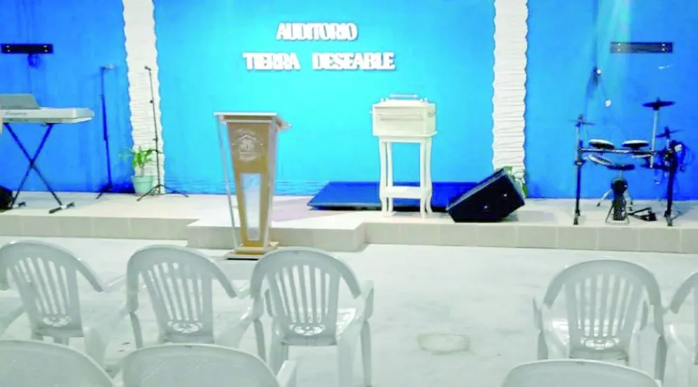 Robaron en un templo evangélico de Trelew y se llevaron más de 5 millones en equipamiento que se usaba para el culto