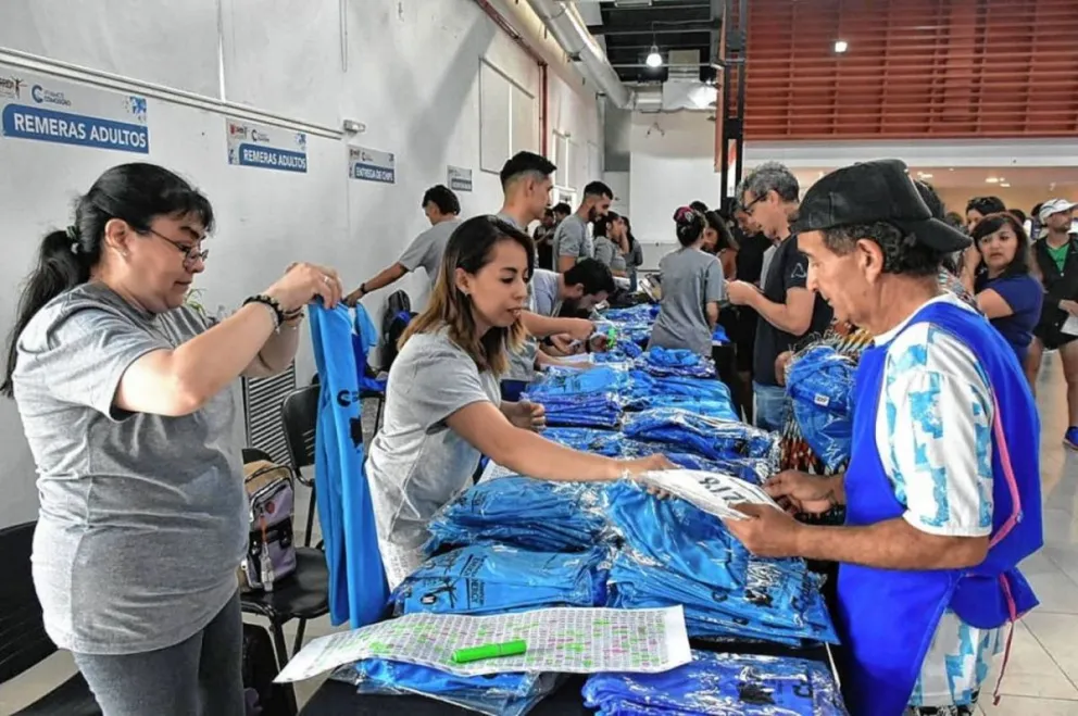 Se viene la entrega de remeras