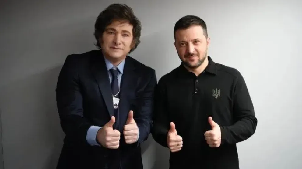 Milei se reunió con Zelensky y anticipa discurso en Davos con fuertes críticas al socialismo