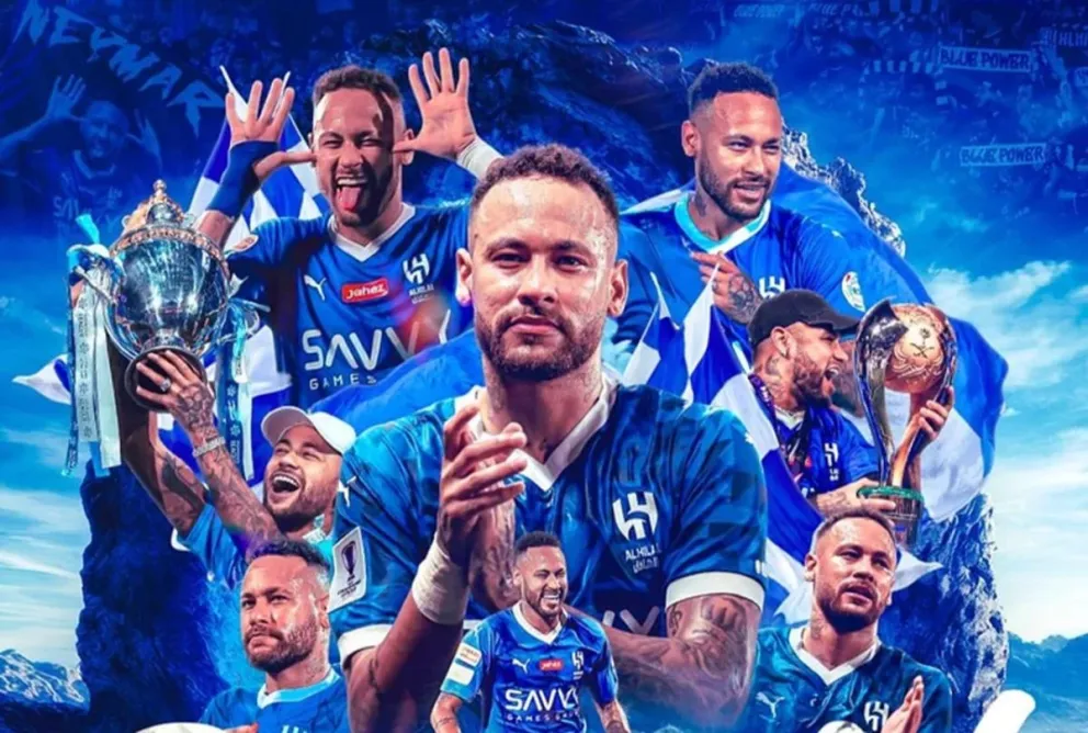Neymar se despide del Al Hilal y se espera el anuncio de su regreso al Santos