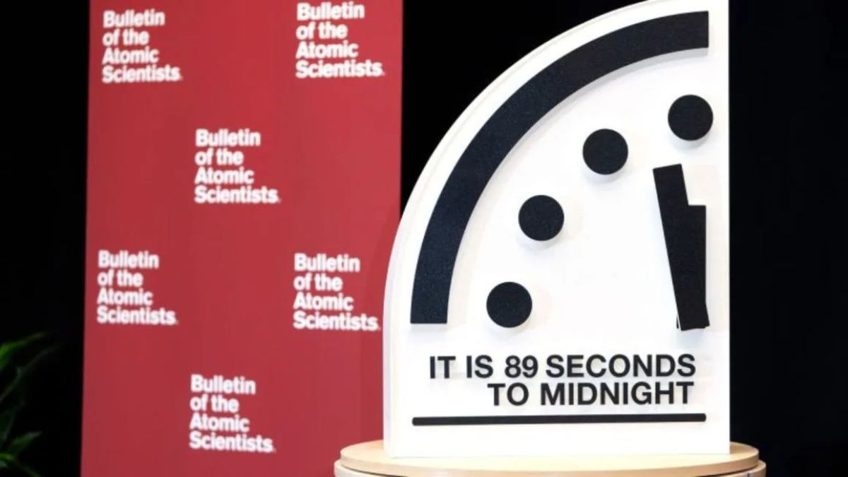 Amenaza nuclear e inteligencia artificial: el Reloj del Juicio Final más cerca que nunca