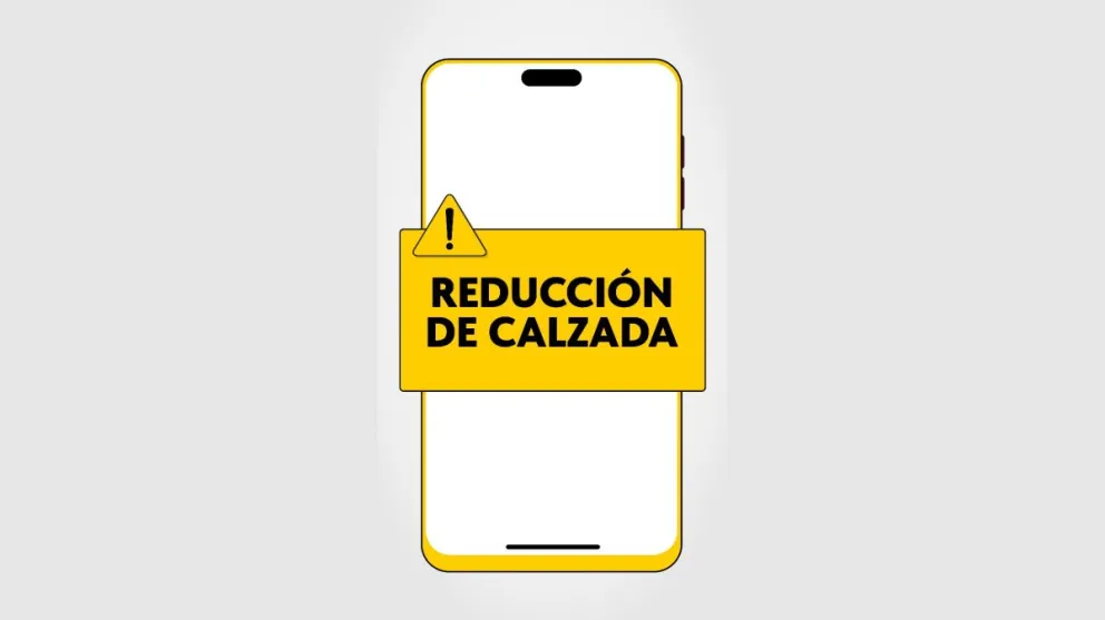 Reducción de calzada por tareas de saneamiento en Avda. Kennedy