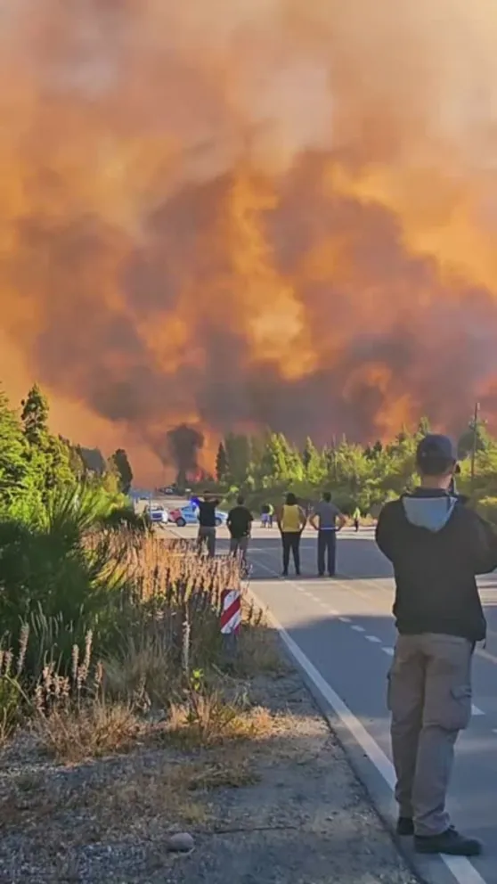 Alerta: El Bolsón y Lago Puelo se encuentran afectados por incendios