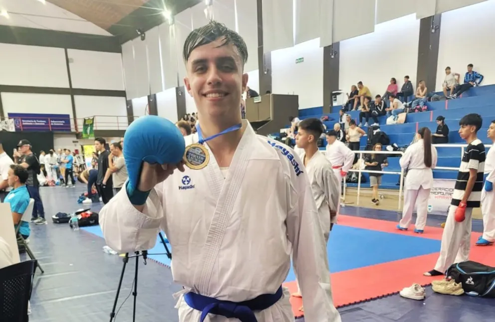 El campeón nacional Luka Salesky entrena rumbo a los Juegos Panamericanos