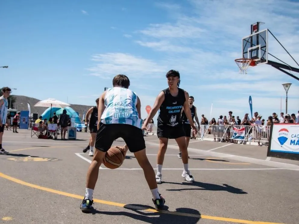 Comienza la 18ª edición del Streetball en Rada Tilly: se juega este fin de semana en la Bajada 20