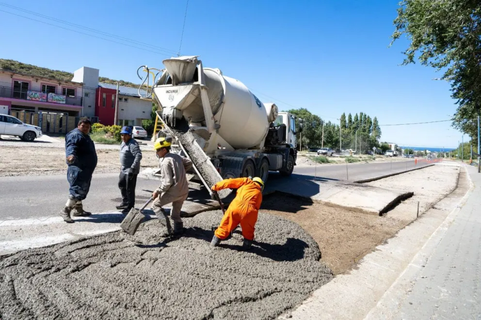 El Municipio avanza con distintas obras de recuperación y ampliación de la trama vial en la ciudad