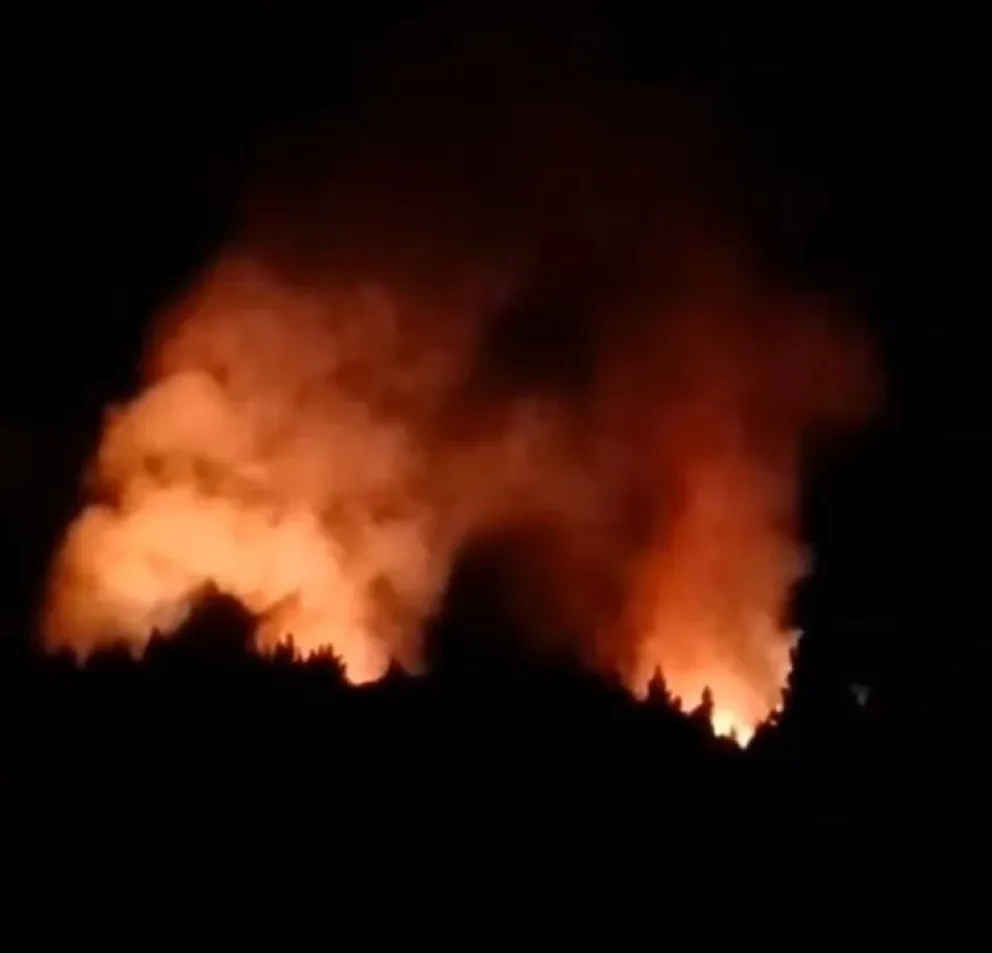 Un policía fue atropellado mientras trabajaba en el operativo por el incendio en El Pedregoso