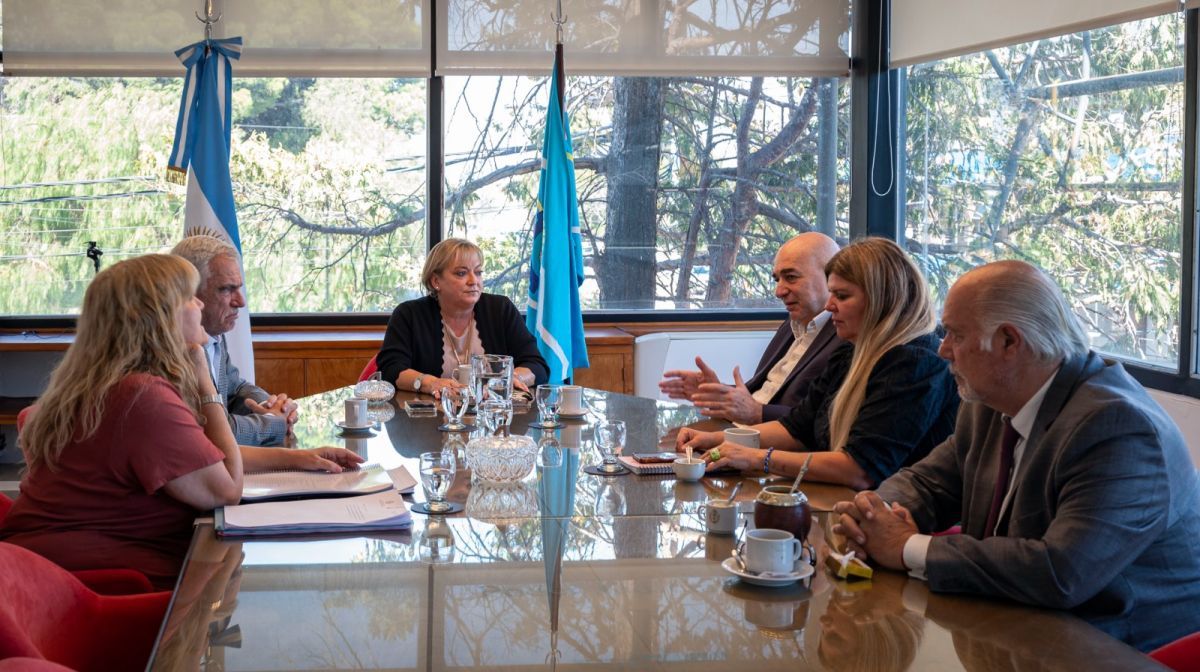 Ministros del Superior Tribunal de Justicia de Chubut recibieron al nuevo Secretario Electoral