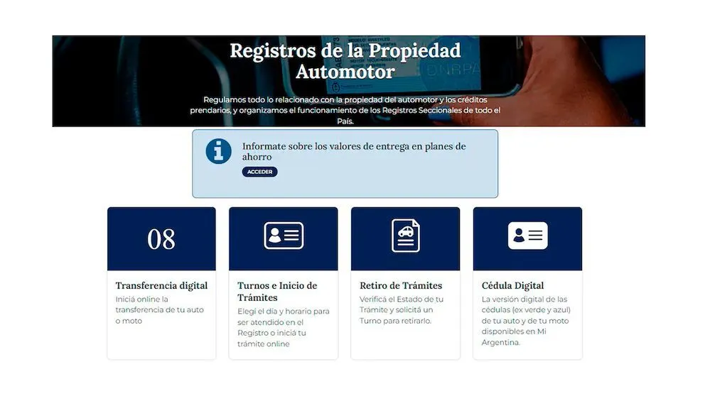 La digitalización del sistema registral automotor da un paso más hacia una ventanilla única digital para todo tipos de operaciones. Esta etapa incluye sólo a los vehículos cero kilómetro