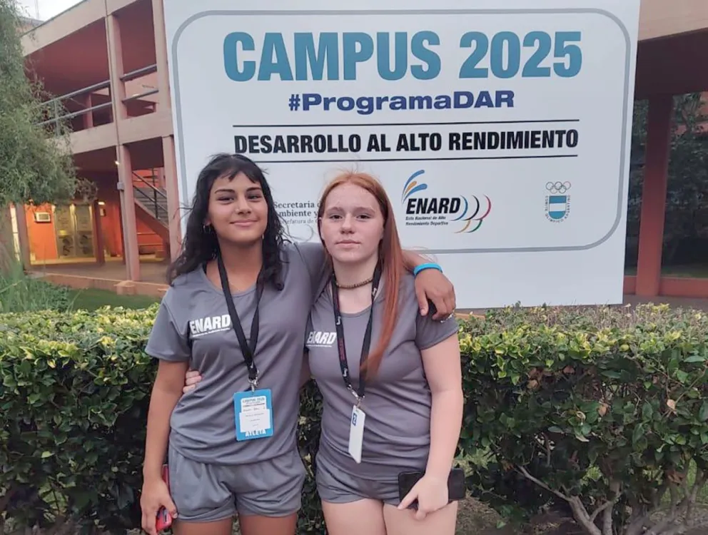 Dos luchadoras chubutenses participan del Campus DAR