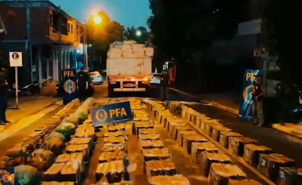 La Gran Viruta: secuestraron un cargamento récord de seis toneladas de droga en Misiones