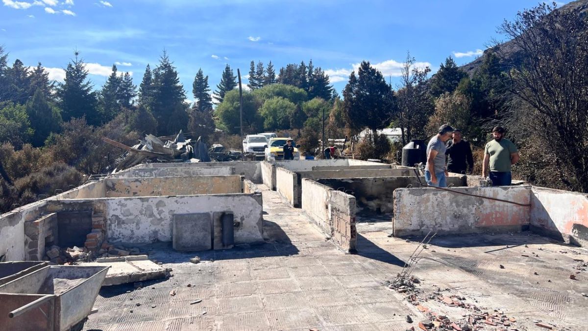 Epuyén: Provincia avanza con el plan de reconstrucción de viviendas