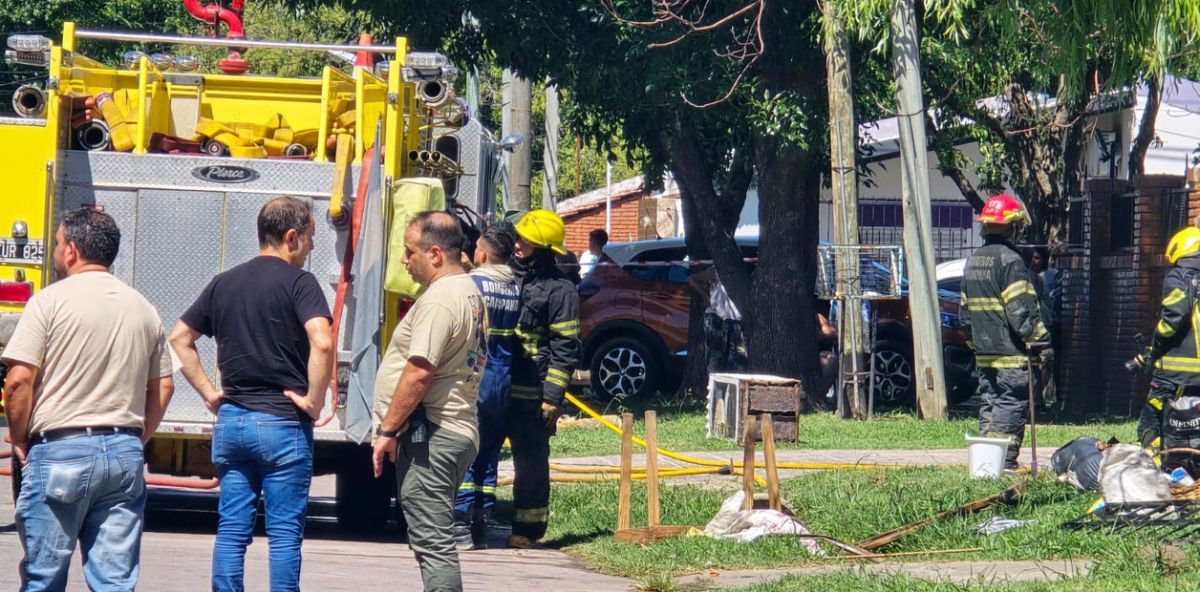 Tragedia: cuatro hermanitos murieron en un incendio en Campana