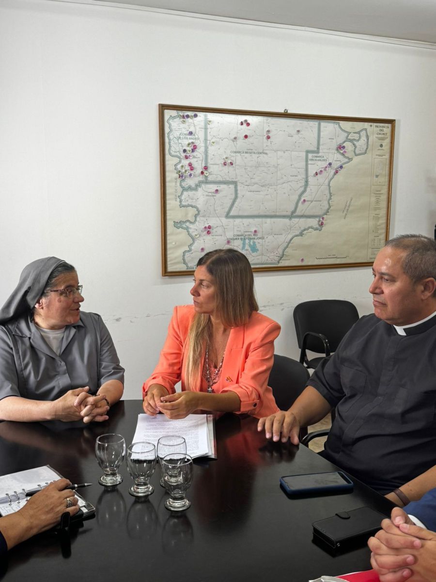 Apoyo del Gobierno del Chubut a la institución María Inmaculada de Comodoro Rivadavia