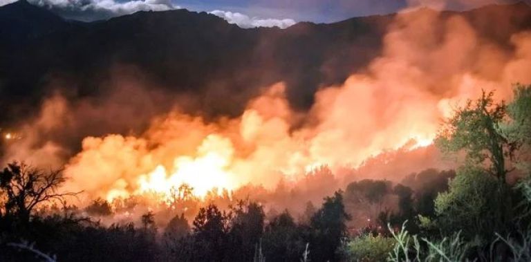 "Se está quemando todo, estamos en caos total": la desesperación del intendente de El Bolsón por los incendios descontrolados