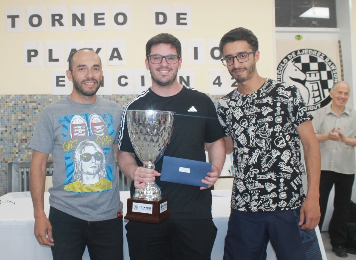 Ajedrez: Eugenio Crespo ganó el Abierto de Playa Unión