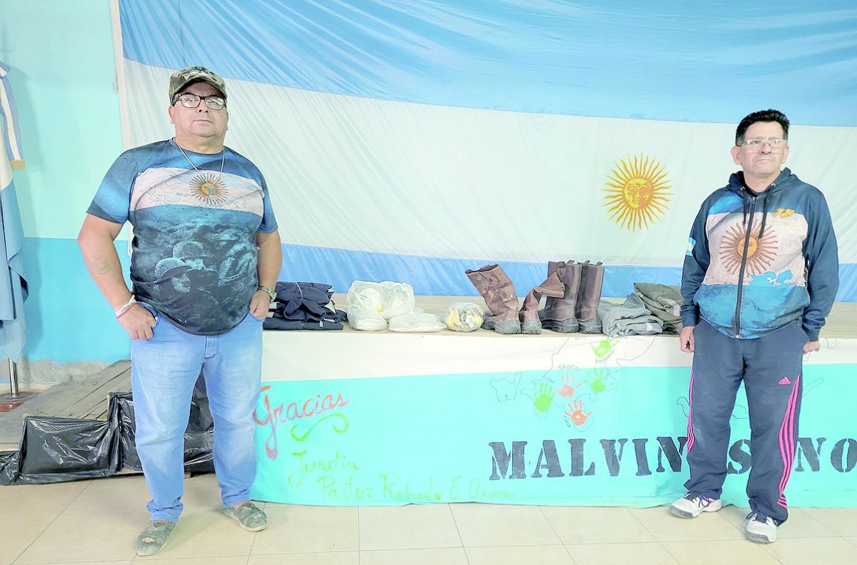 Incendios forestales: En el Centro de Veteranos de Guerra reciben donaciones para enviar a la cordillera