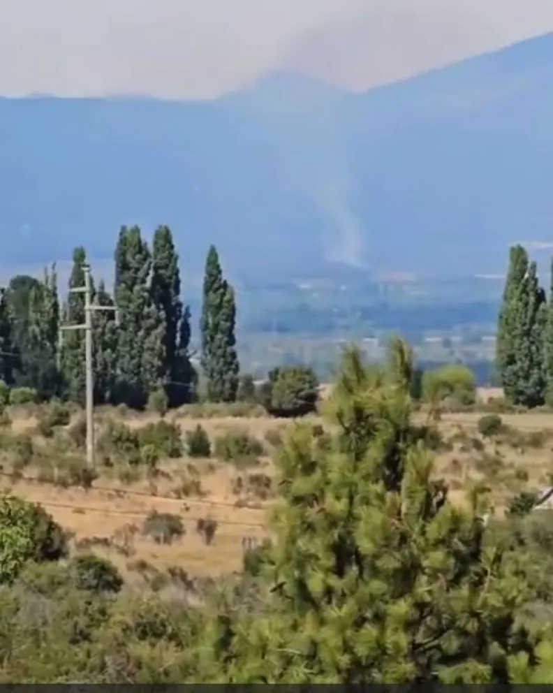 Trevelin: se detectó un nuevo incendio en Los Cipreses