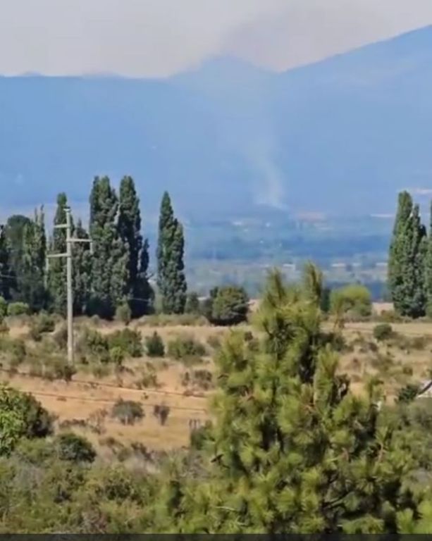 Trevelin: se detectó un nuevo incendio en Los Cipreses