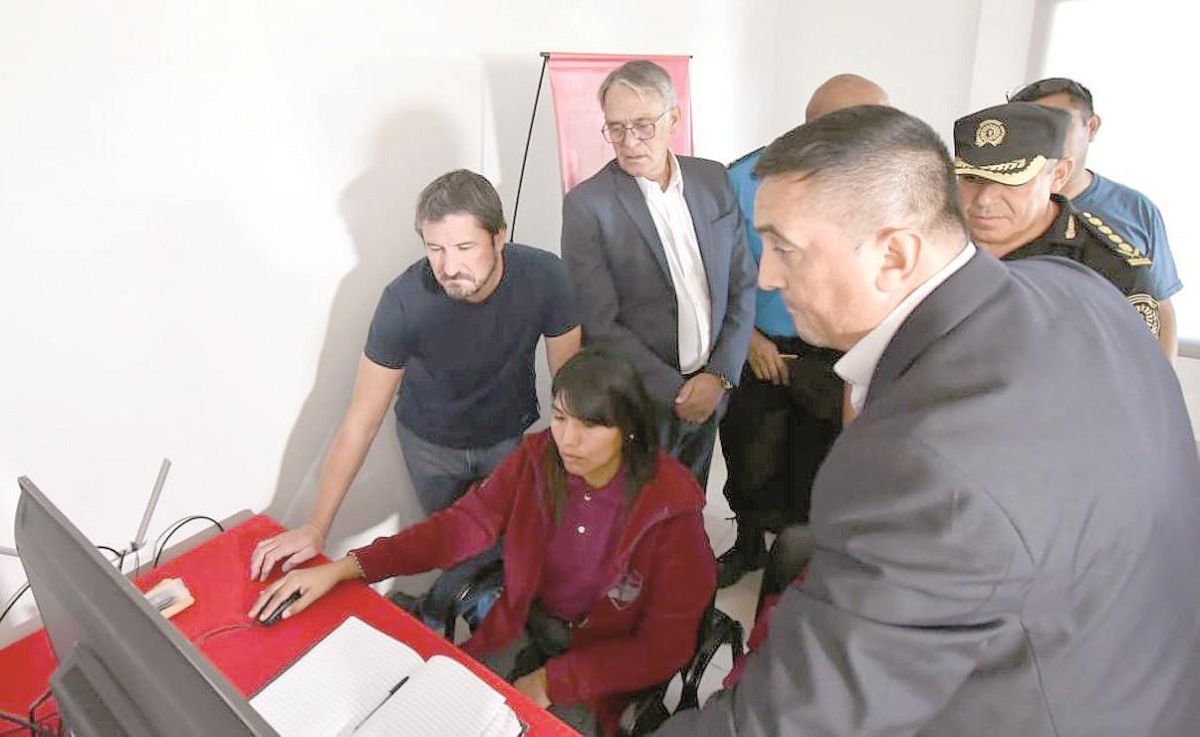 “Después de un año, hoy en Trelew hay más seguridad”, destacó Merino