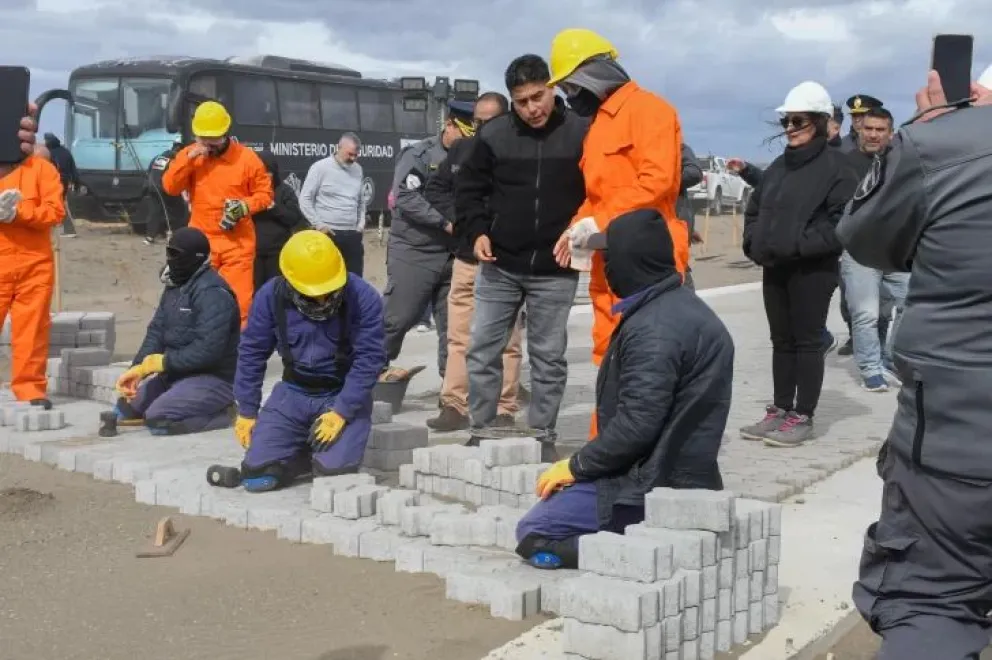 Claudio Vidal envió presos a trabajar en la construcción de un camping en Río Gallegos