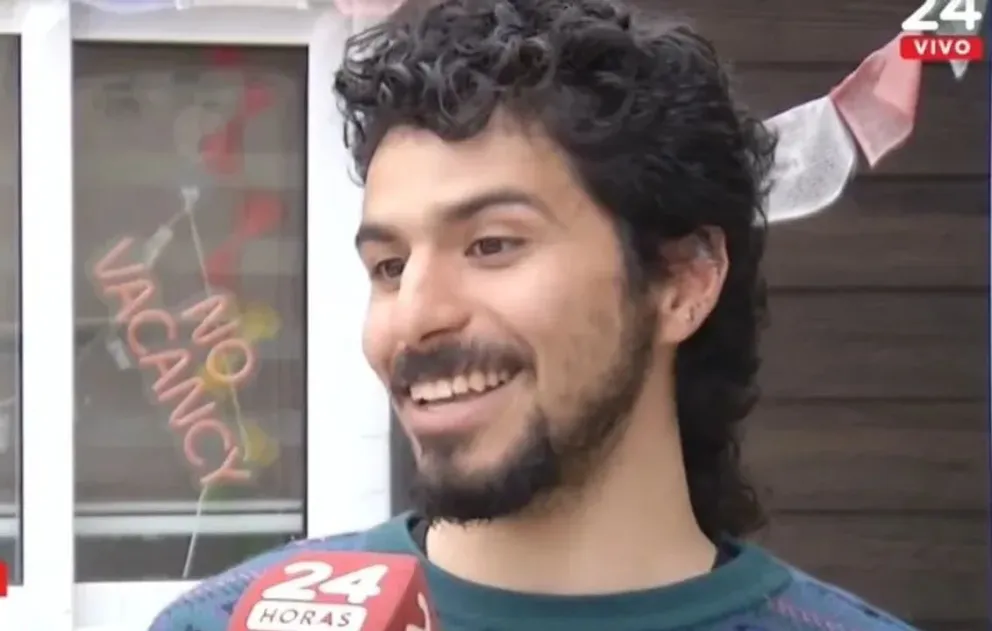 Habló el joven que fue "tragado por una ballena" en Chile: "Pensé que podría haber muerto"