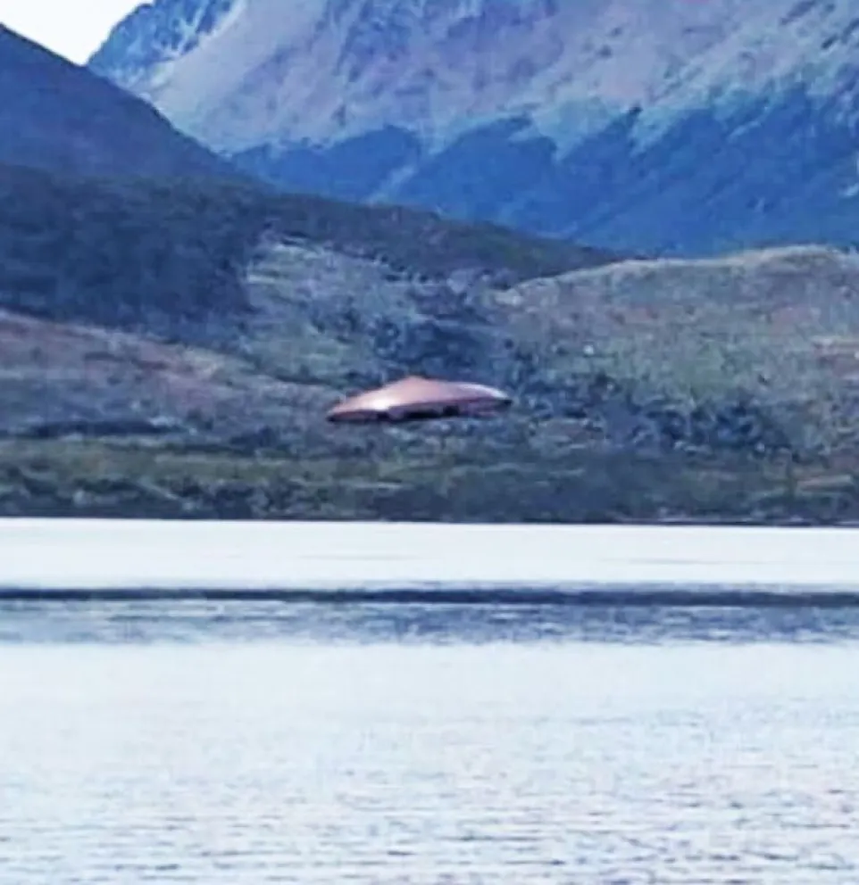 Ovni sobre el Canal de Beagle