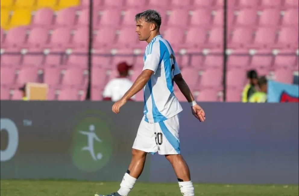  Sub 20: Alex Woiski, lesionado tras fuerte infracción en el empate entre Argentina y Brasil