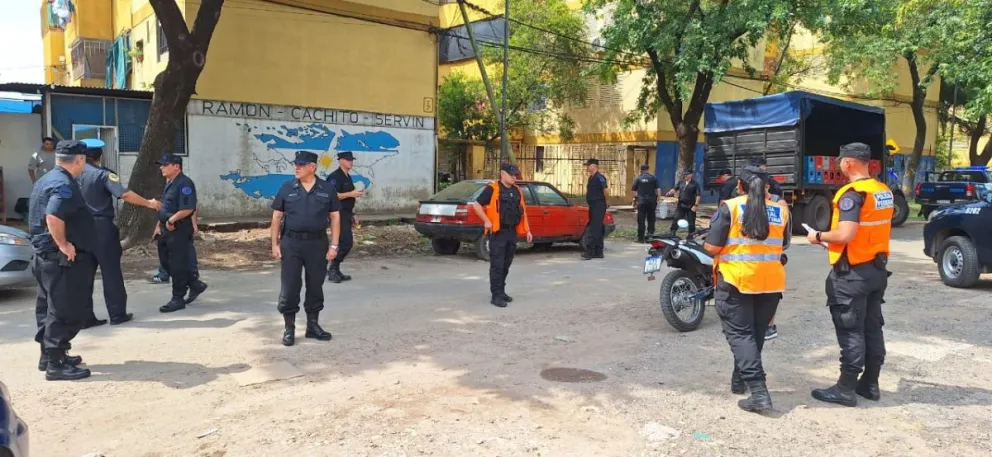 El jefe de la Policía Federal supervisó el "Plan Bandera" en Rosario