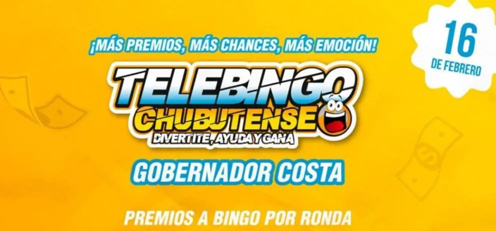 Expectativa por la llegada del Telebingo Chubutense a Gobernador Costa para la Fiesta Provincial del Caballo