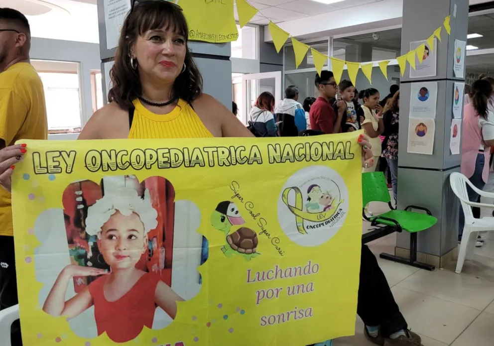 “Estoy muy contenta por todo lo que se viene logrando  en la ciudad”, dijo la mamá de una paciente oncológica