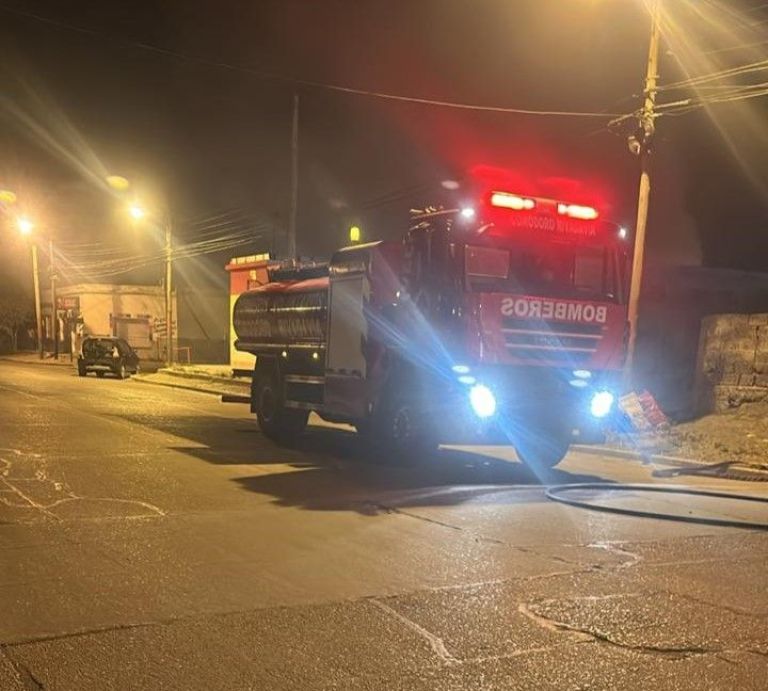 Se incendió una casa en Palazzo: no hubo lesionados