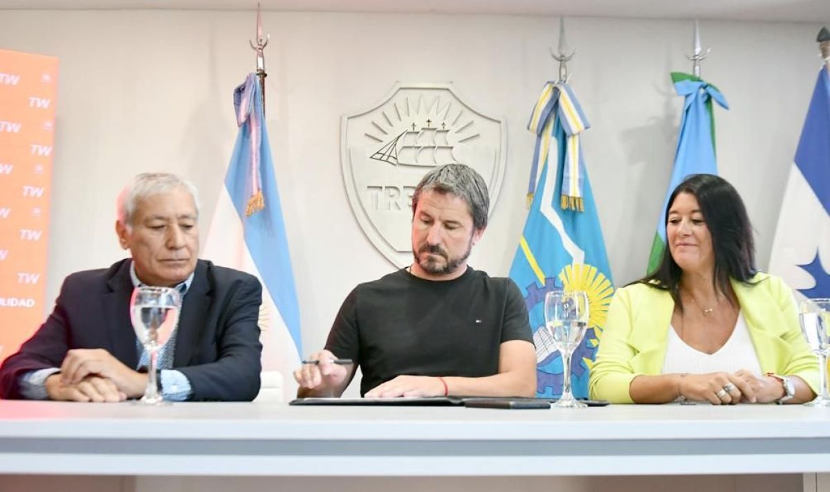 El Municipio de Trelew y el SEC firmaron convenios de cooperación interinstitucional