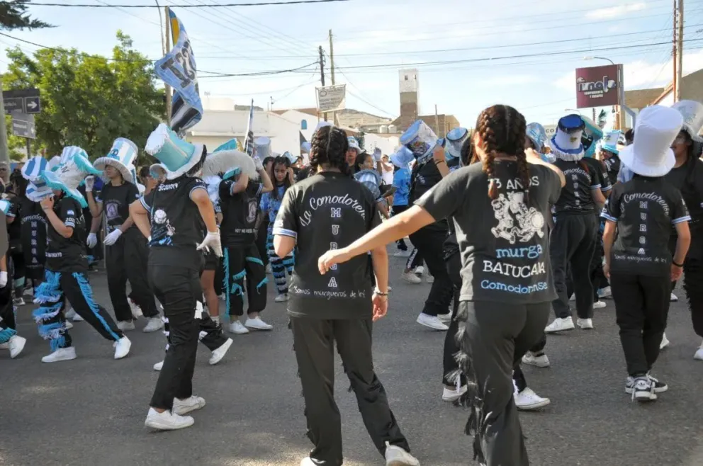 La Batucada Comodorense llevará ritmo y color a la Corrida Aniversario de Comodoro