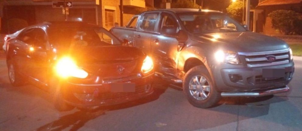 Trelew: dos adultos y una adolescente resultaron heridos en un accidente