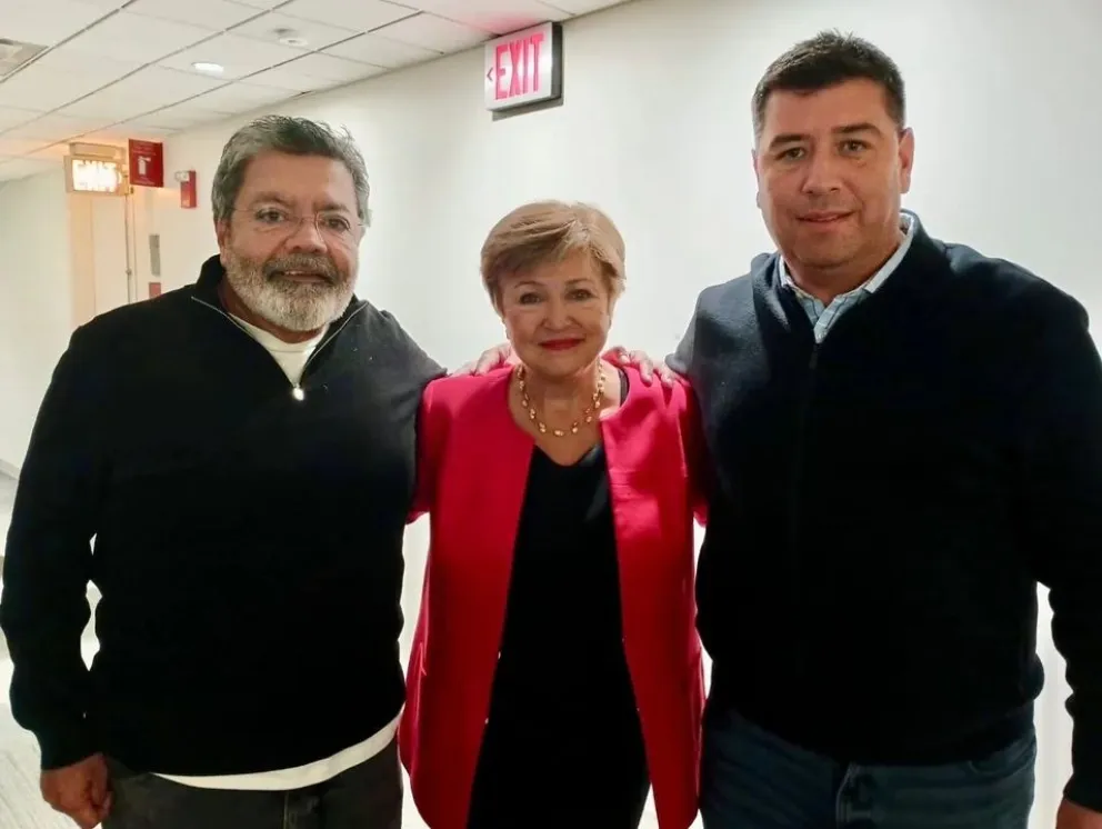 La CGT llevó planteos a Georgieva un día antes de la reunión con Milei